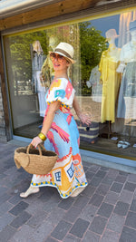 Afbeelding in Gallery-weergave laden, Maxidress/palmboom/ SANTA AURELIA
