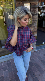 Afbeelding in Gallery-weergave laden, Hemd/ ruit/ LOLO
