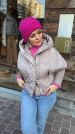 Afbeelding in Gallery-weergave laden, Jas/ taupe/ ROMY
