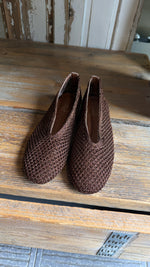 Afbeelding in Gallery-weergave laden, Schoen/ brons/ lurexdraad/ JAMIE
