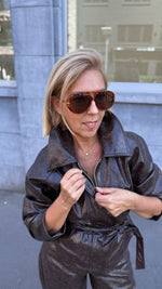 Afbeelding in Gallery-weergave laden, Jas lederlook/ RINA
