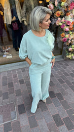 Afbeelding in Gallery-weergave laden, Broek/ KIM/ muntgroen
