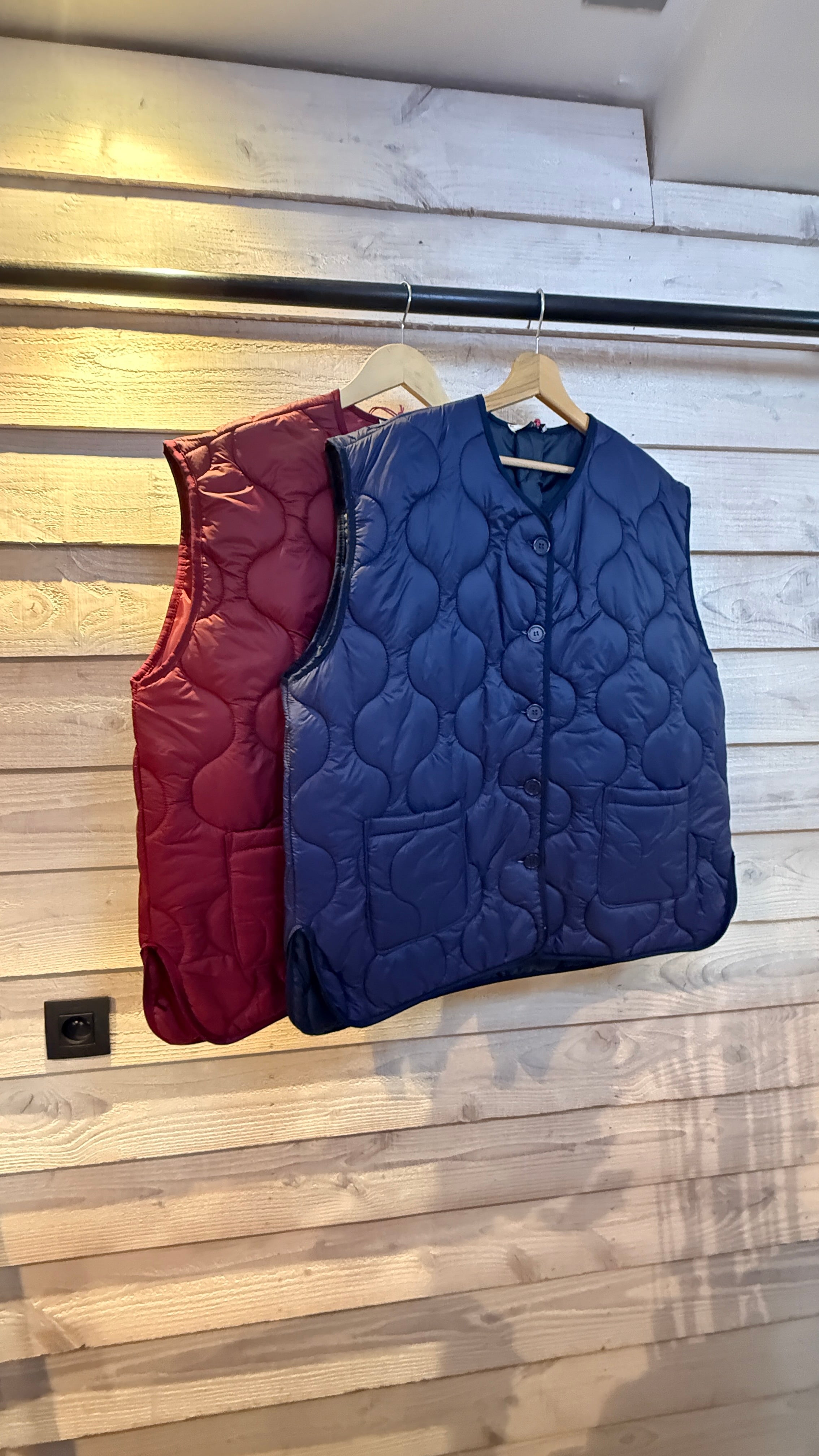 Bodywarmer/ bordeaux/ ANNA