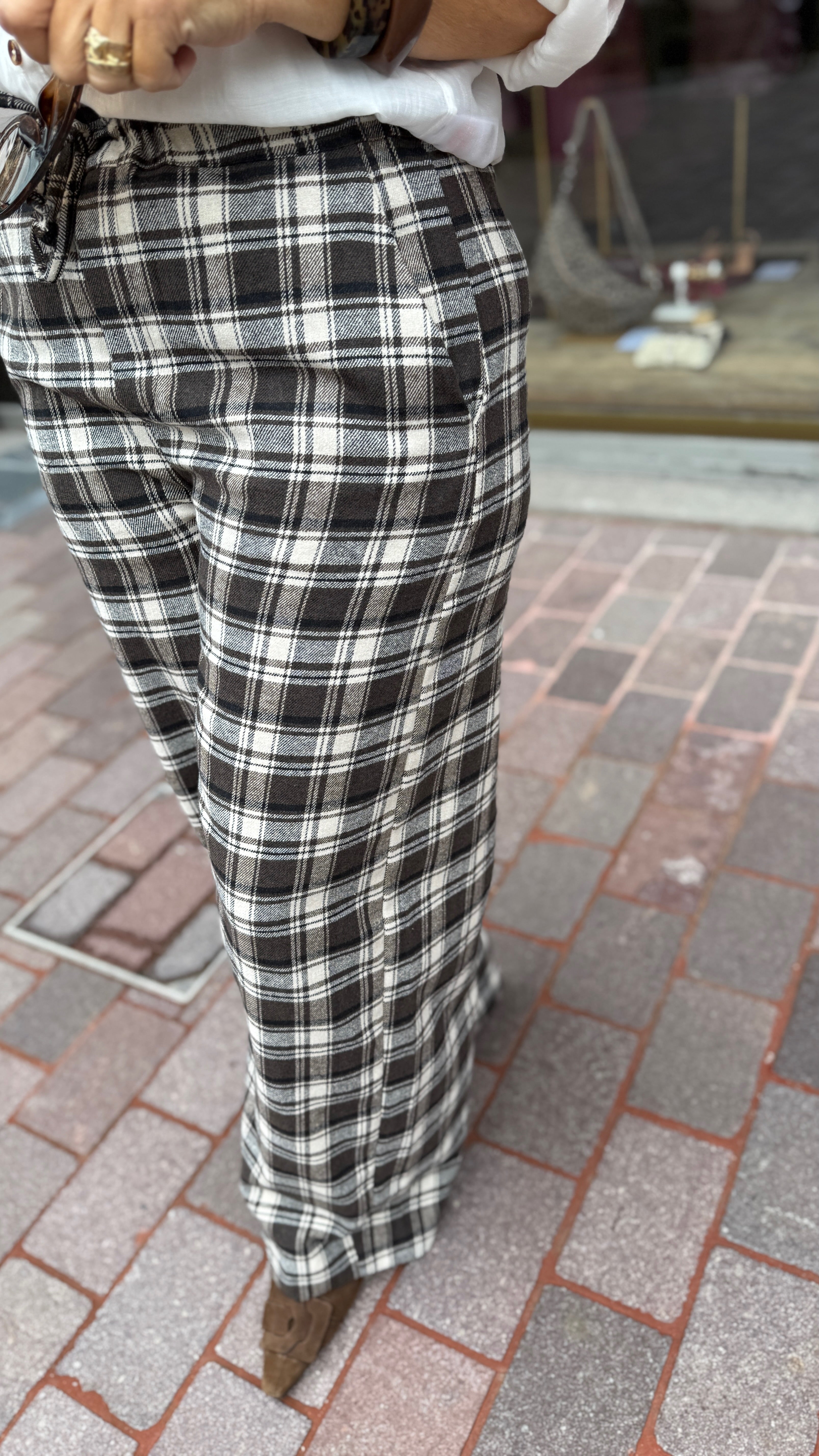 Broek ruit/KARLIEN