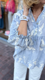 Afbeelding in Gallery-weergave laden, Hemd bloem/ ANNABELLE
