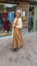 Afbeelding in Gallery-weergave laden, Suedine rok/ LIENE
