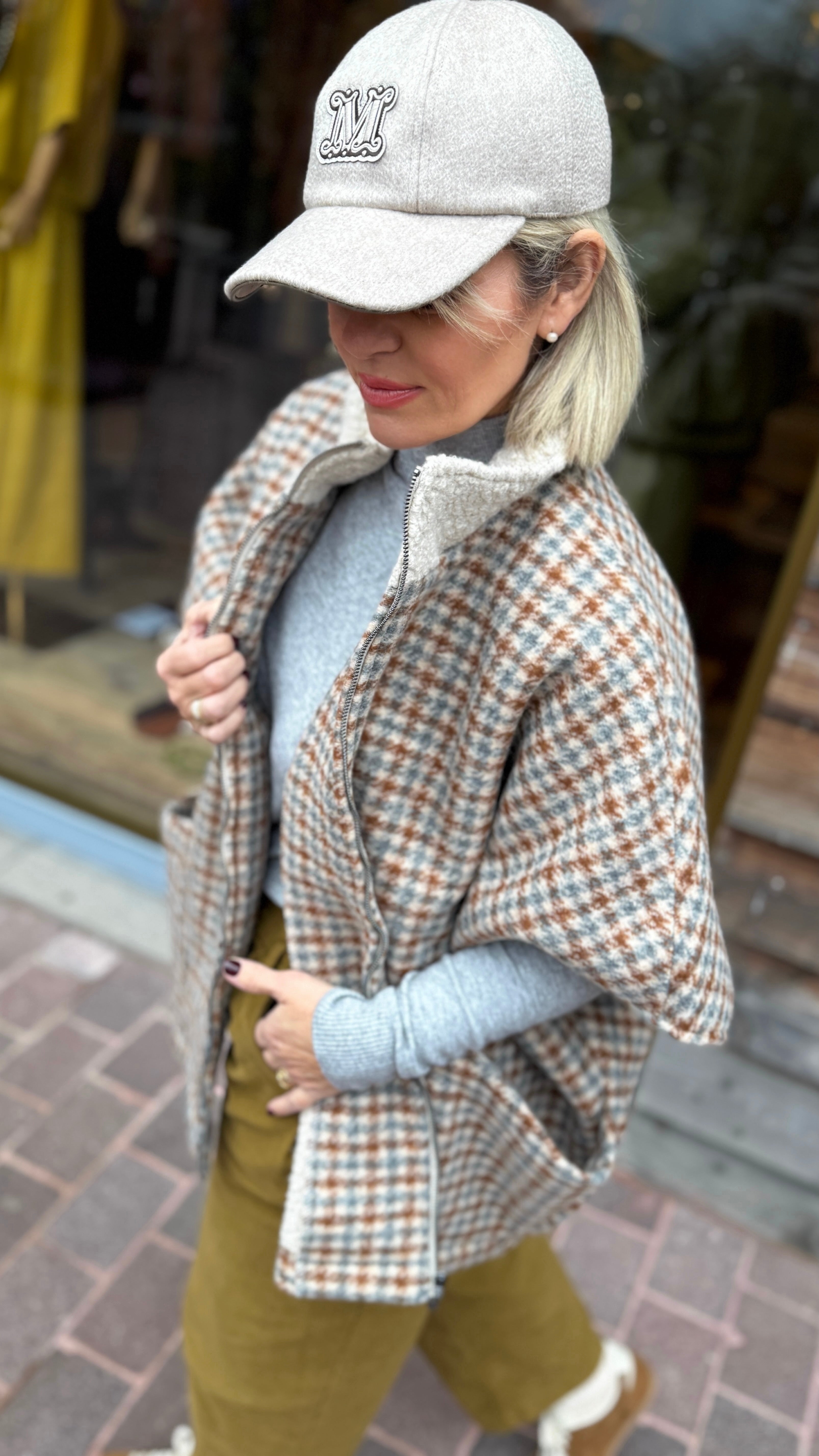 Jas/ vest/ BLACK ROSE/ NORA