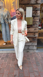 Afbeelding in Gallery-weergave laden, Mesh truitje/ streep/ MILLIE
