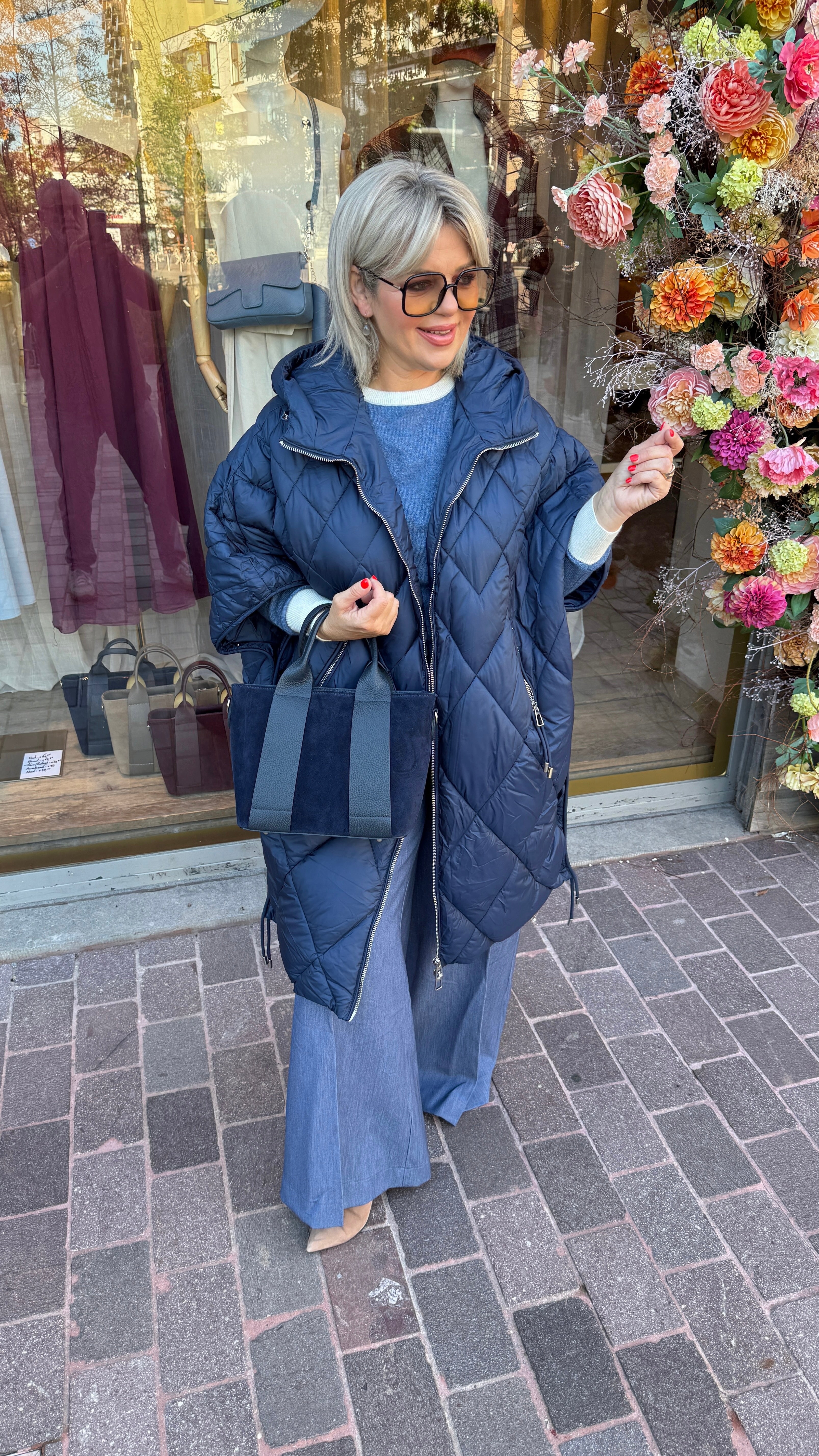 Bodywarmer doorstikt/ JAMIE