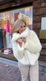 Afbeelding in Gallery-weergave laden, Jas/ fluffy/ geel/KATE
