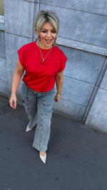Afbeelding in Gallery-weergave laden, T-shirt/ elastiek/ESTÉE/
