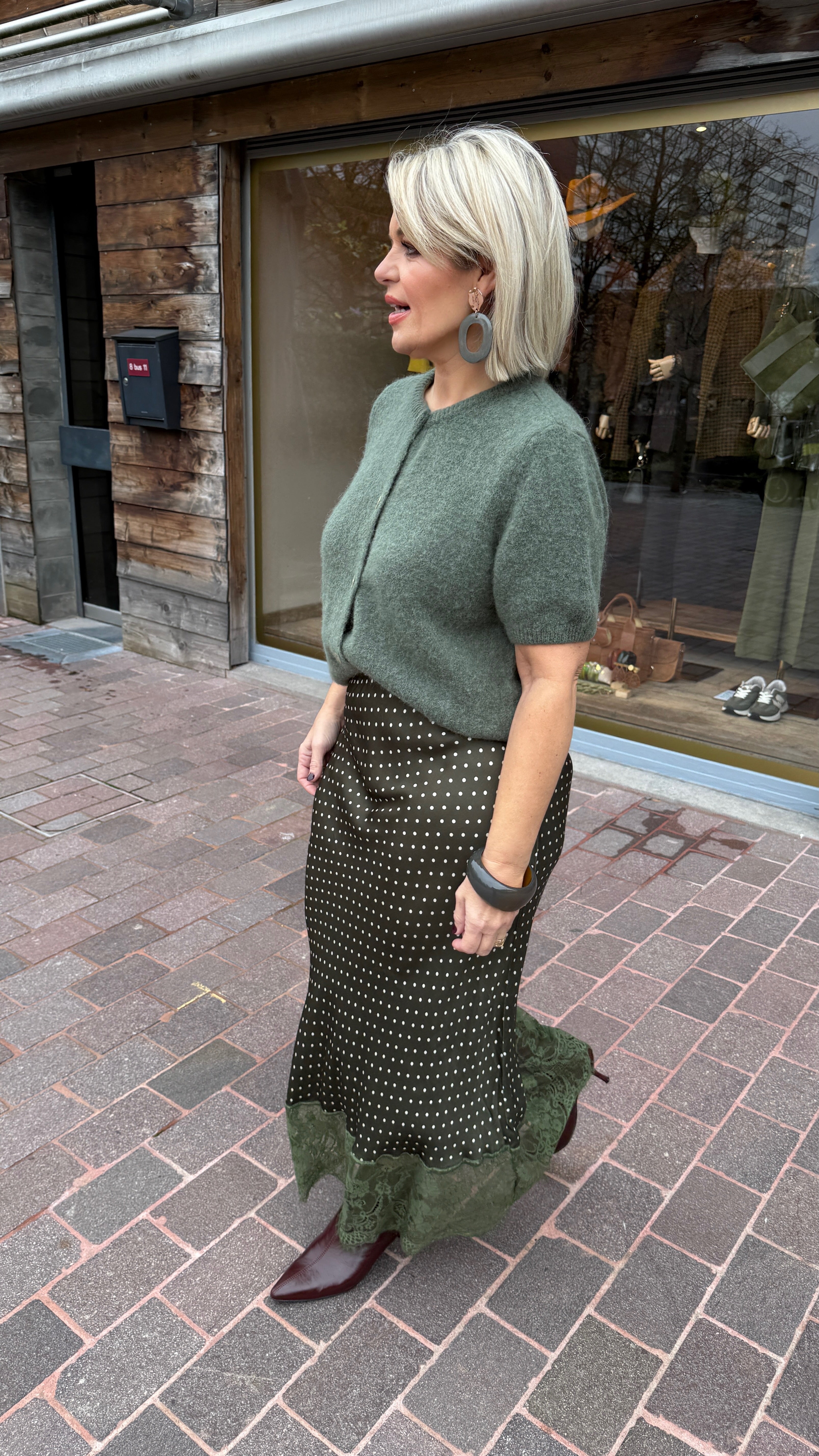 Cardigan/ korte mouw/ ELLE