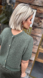 Afbeelding in Gallery-weergave laden, Cardigan/ korte mouw/ ELLE
