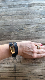 Afbeelding in Gallery-weergave laden, Armband/ leder/ MILA
