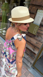 Afbeelding in Gallery-weergave laden, Satinlook jurk/ asymmetrisch/ JULIENNE
