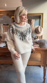 Afbeelding in Gallery-weergave laden, Trui paillet/ NOMI
