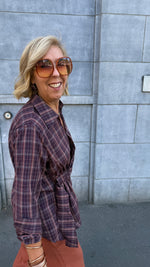 Afbeelding in Gallery-weergave laden, Hemd/ ruit/ GENEVIÈVE
