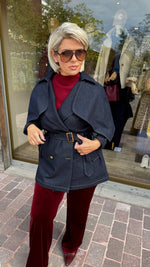 Afbeelding in Gallery-weergave laden, Trenchcoat jeans/kort/ HARVEY
