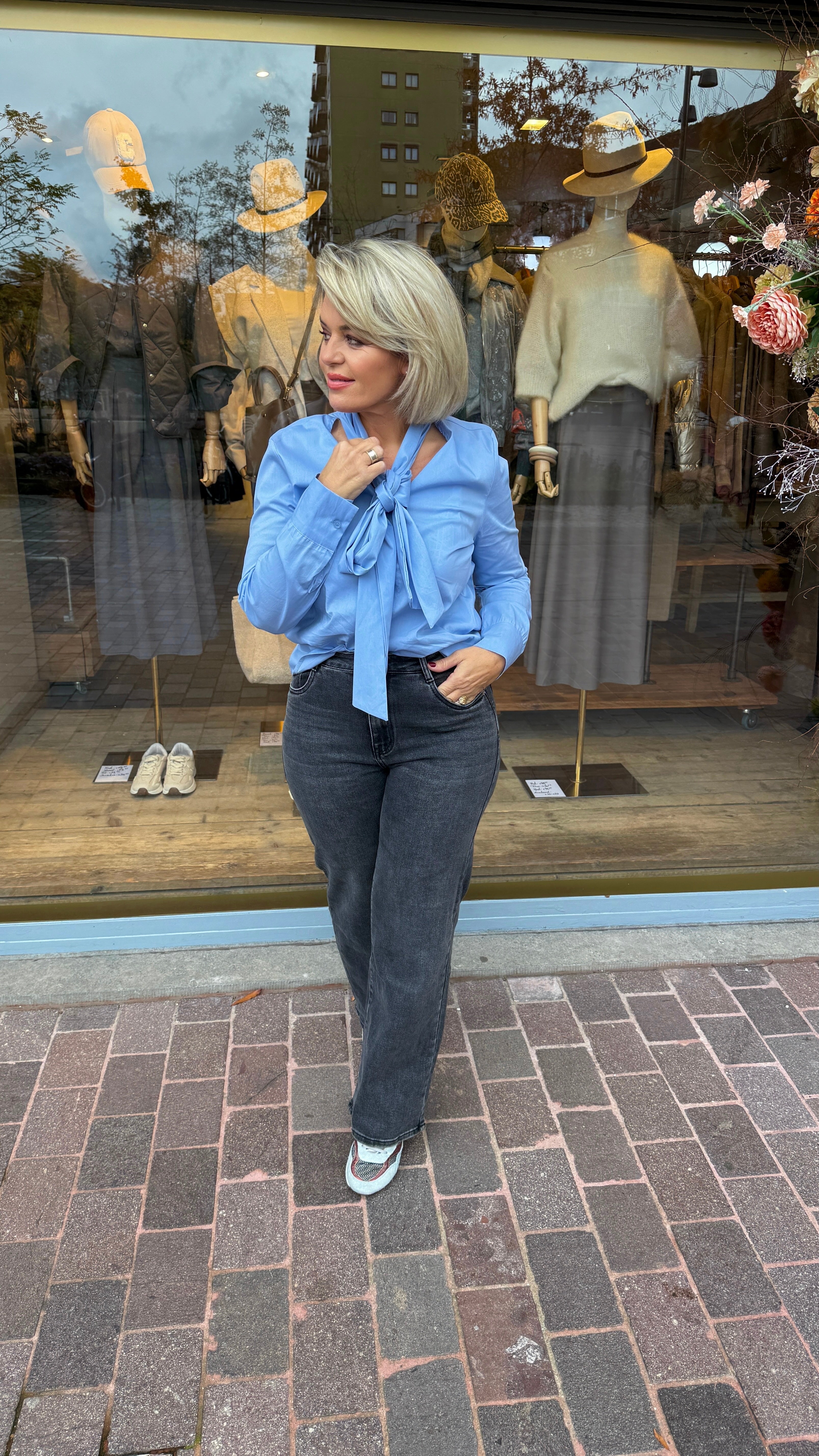 Jeans/ grijs/ BERNADETTE