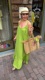 Afbeelding in Gallery-weergave laden, Beach jurk/SAN ANTONI/ groen
