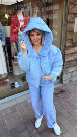 Afbeelding in Gallery-weergave laden, Bodywarmer/blauw/LAURÈL
