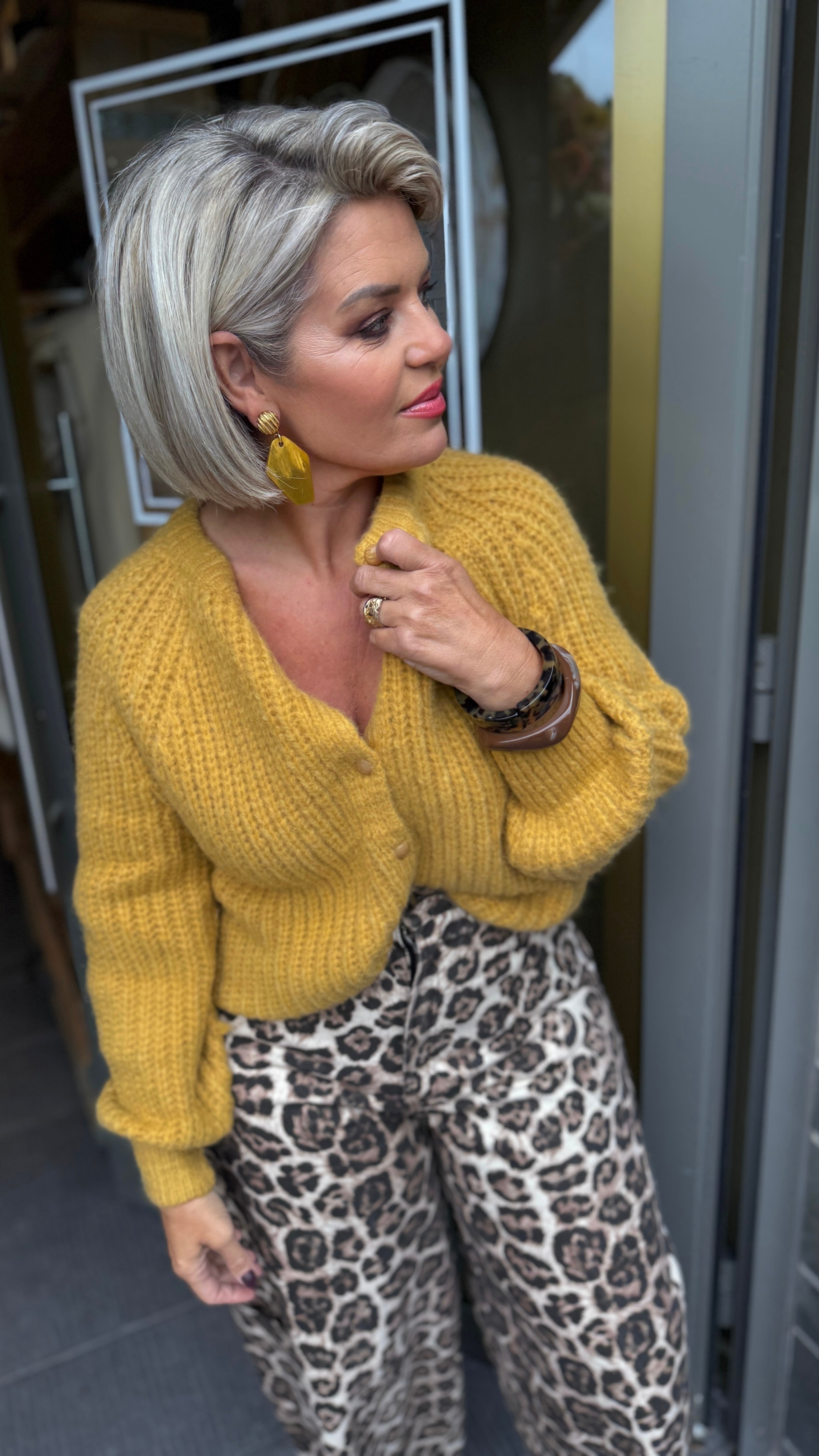 Cardigan knit/ JULIA