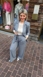 Afbeelding in Gallery-weergave laden, Blazer/ ijsblauw /LIZE
