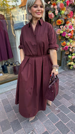Afbeelding in Gallery-weergave laden, Rok /GEORGETTE/ MARRON
