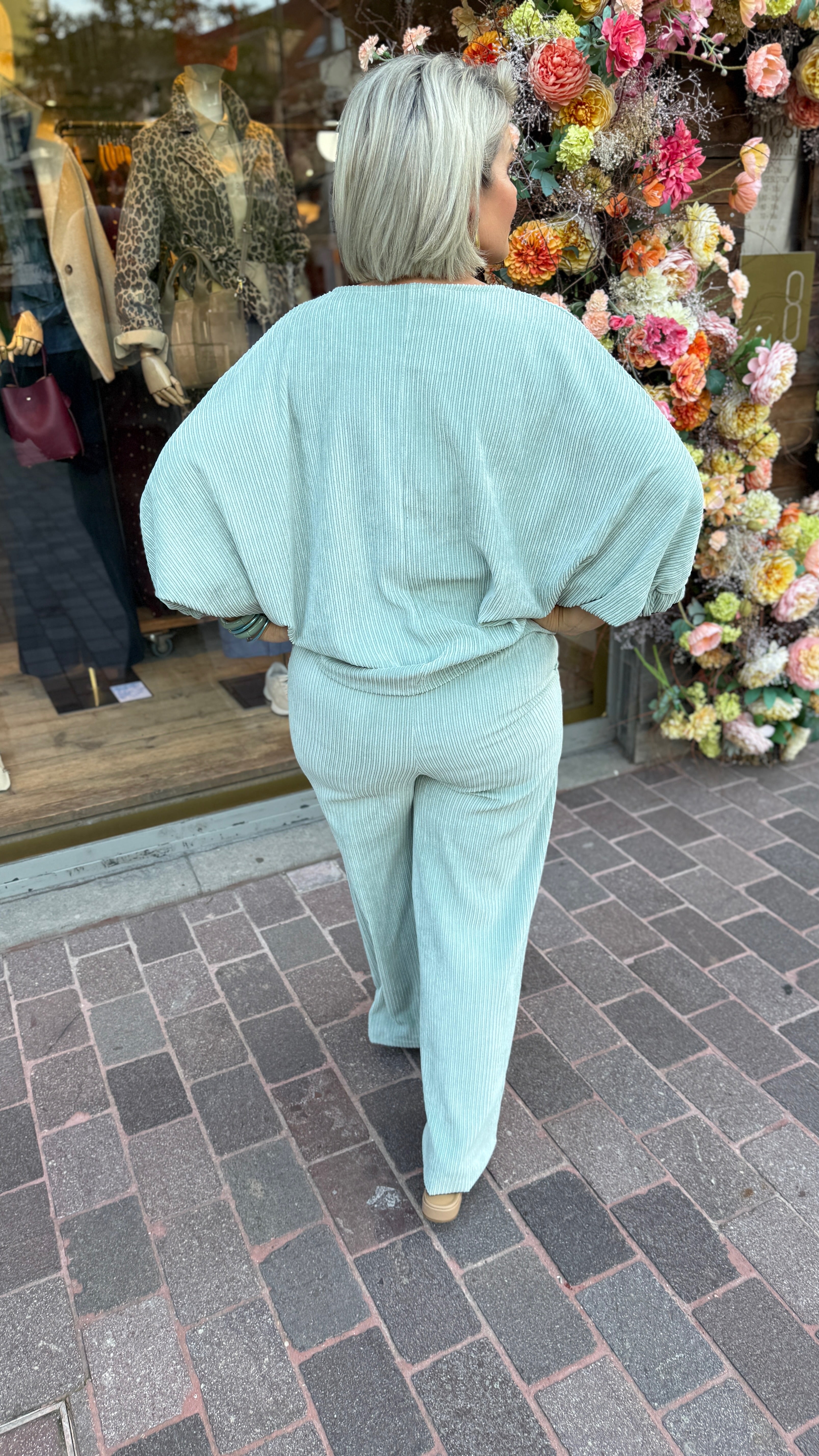 Broek/ KIM/ muntgroen
