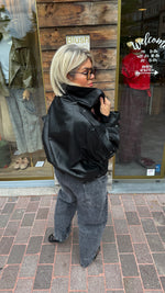 Afbeelding in Gallery-weergave laden, Jas/zwart/NOOR

