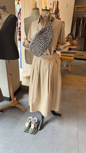Crossbody tas leopard/ MAXI