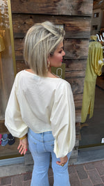 Afbeelding in Gallery-weergave laden, Blouse/vlindermouw/ JUSTINE
