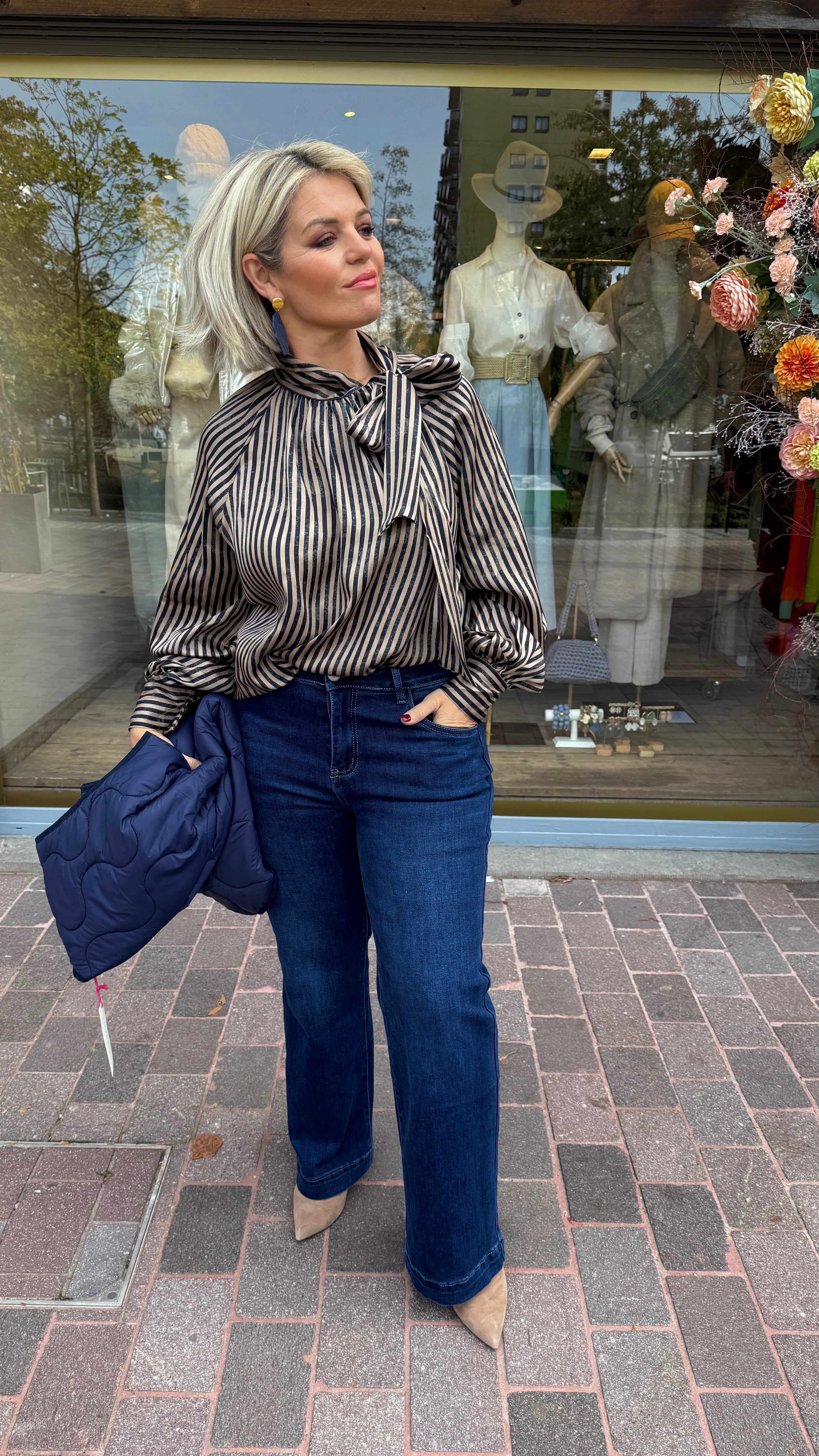 Jeans/ blauw/ ANNELIES