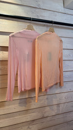 Afbeelding in Gallery-weergave laden, Mesh truitje/ streep/ MILLIE
