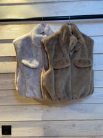 Afbeelding in Gallery-weergave laden, Fake fur gilet/ LENA
