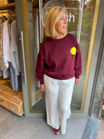 Afbeelding in Gallery-weergave laden, Sweater TENNIS/ bordeaux
