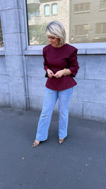 Afbeelding in Gallery-weergave laden, Blazer/ opengewerkt/ MILOU
