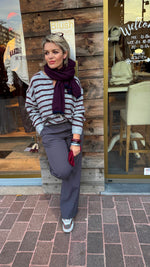 Afbeelding in Gallery-weergave laden, Cardigan streep/ MARIËTTE
