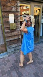 Afbeelding in Gallery-weergave laden, Jurk / blauw/ NORAH
