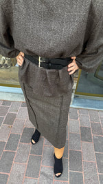Afbeelding in Gallery-weergave laden, Set: rok+ blouse+ riemen/ ADÈLE
