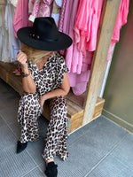 Afbeelding in Gallery-weergave laden, Satinlook broek leopard/ LIA
