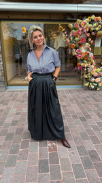 Afbeelding in Gallery-weergave laden, Rok/ zwart/leatherlook/ JACLYN
