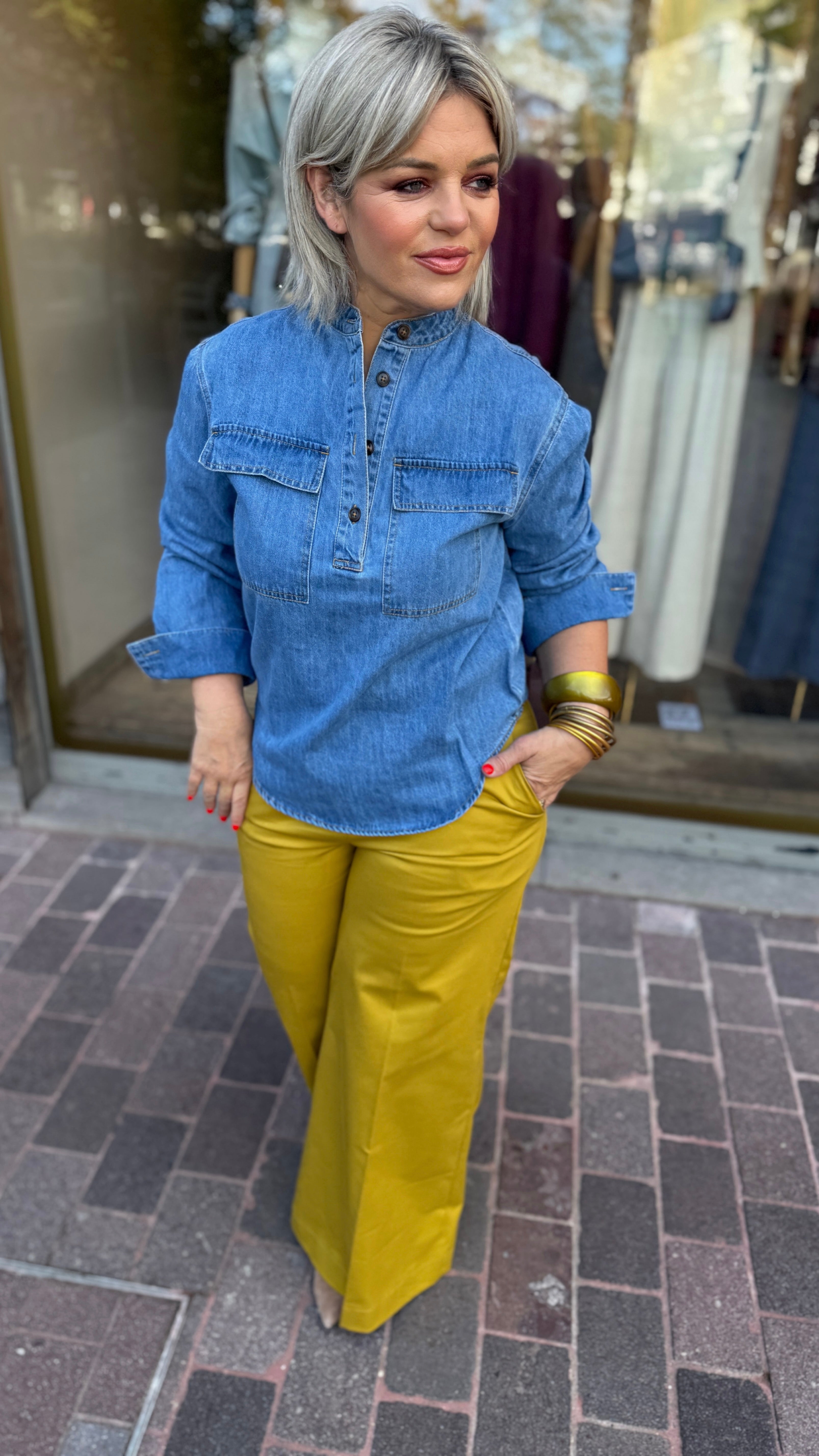 Jeanshemd/ JANE