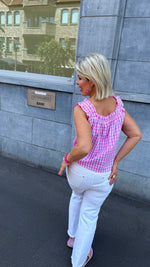 Afbeelding in Gallery-weergave laden, Top Vichy ruit/LEA
