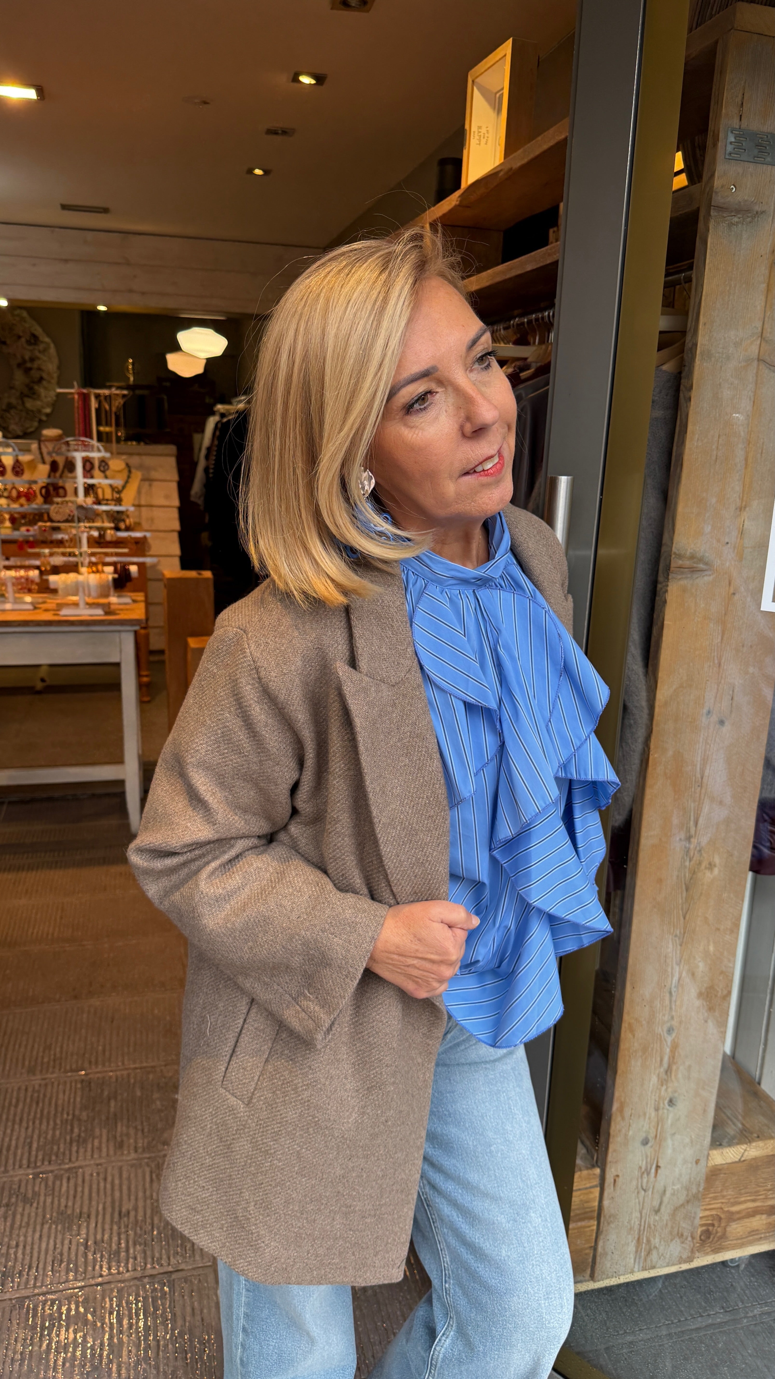 Blazer/ taupe/ ESTELLE