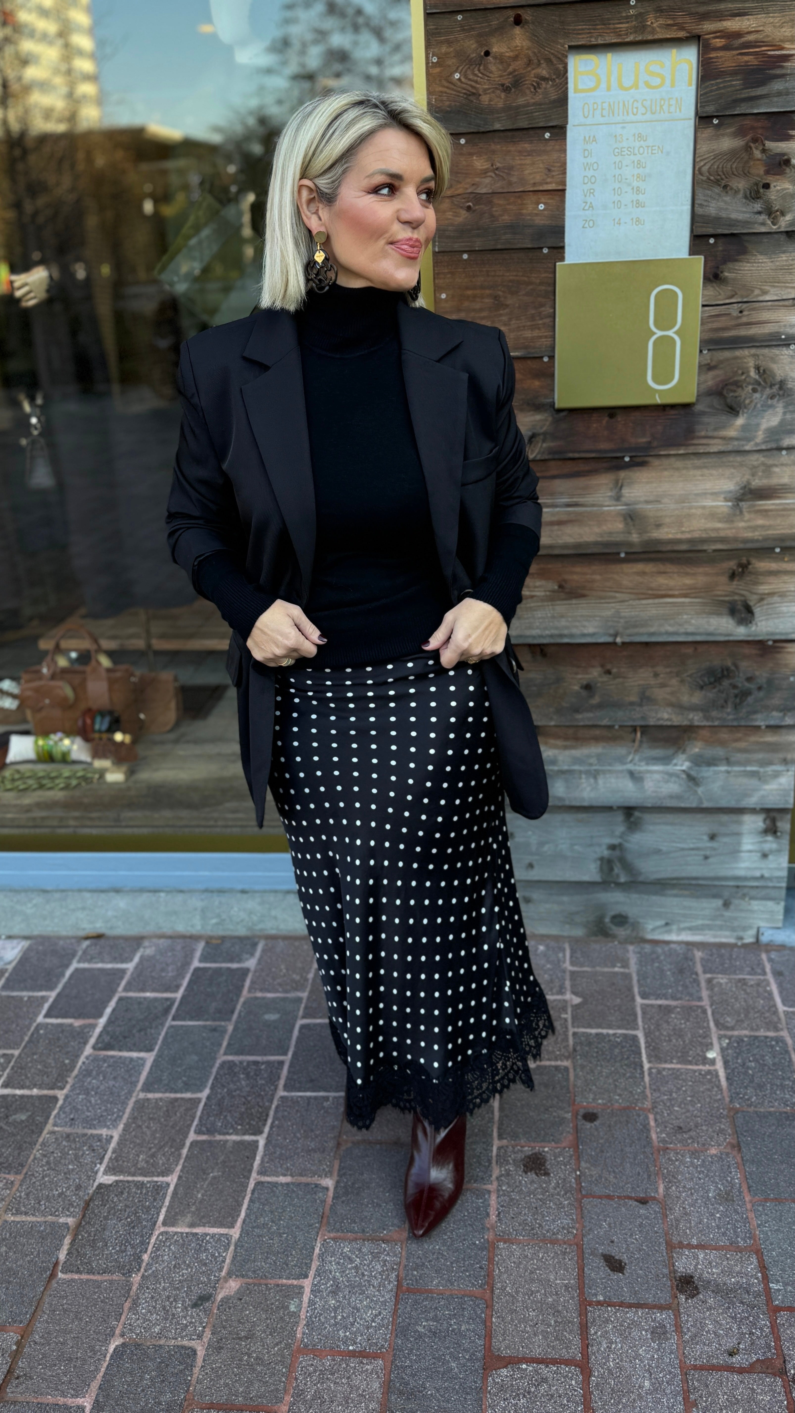 Oversized blazer zwart/JACKY