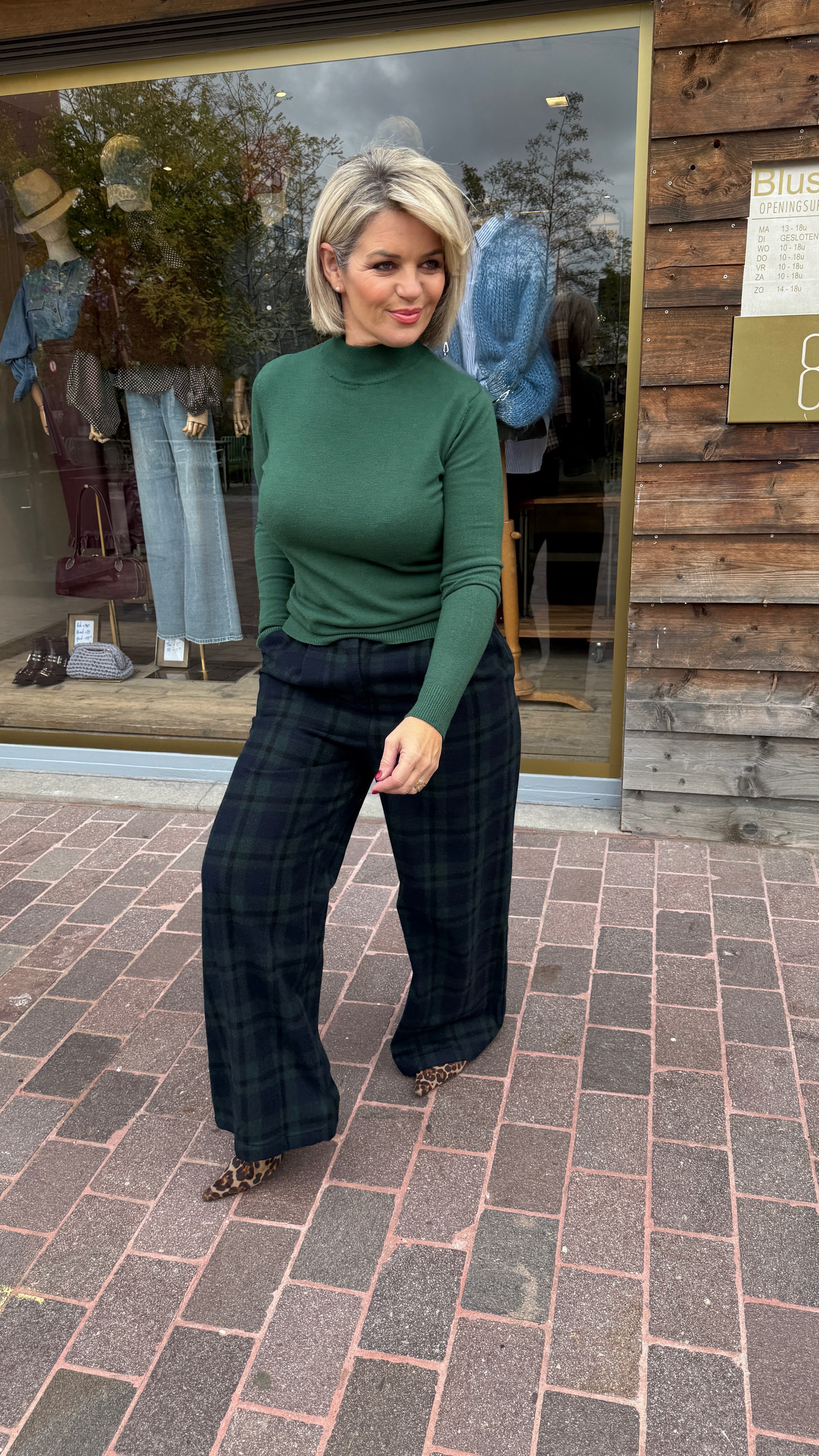 Truitje/ halfopstaande kraag/JULIE