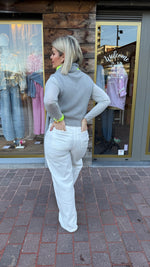 Afbeelding in Gallery-weergave laden, Jeans/ wit/ barrel
