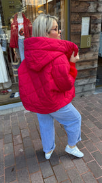 Afbeelding in Gallery-weergave laden, Bodywarmer/rood/LAURÈL
