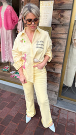 Afbeelding in Gallery-weergave laden, Hemd/ krab/ geel
